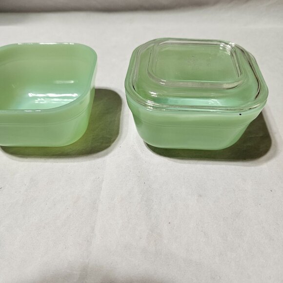 Fire King cookware vintage jade green set - Picture 6 of 12